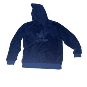adidas fuzzy hoodie